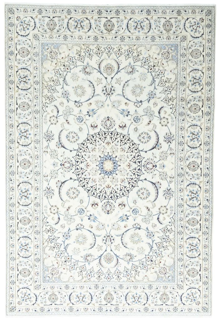 Nain Tappeto persiano 310x210 Beige (Iran) Annodato A Mano
