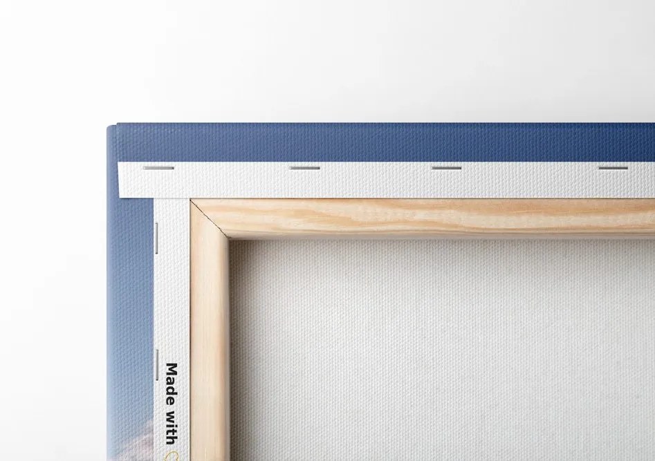 Stampa su tela – Laguna blu