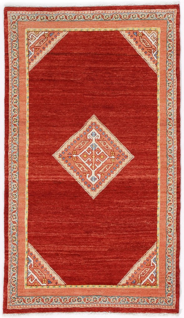 Rizbaft Tappeto 140x80 (Iran) Annodato A Mano