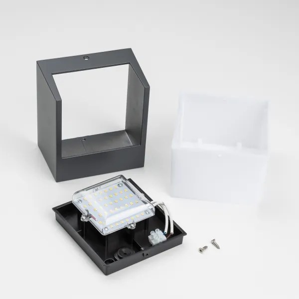 Brilagi - Applique a LED da esterno TERNI LED/12W/230V antracite IP44