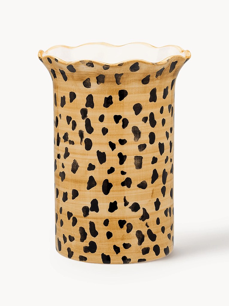 Vaso fatto a mano Leopard, alt. 21 cm