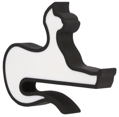 Lampada da tavolo LED per bambini CAT LED/13W/230V nera