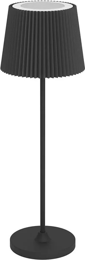 Eglo 75935 - Lampada da tavolo ricaricabile e dimmerabile LEONERO LED/3,8W/5V 2000 mAh nera