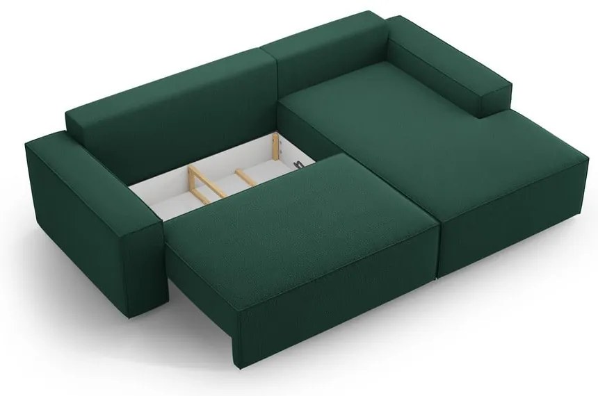 Divano letto verde (angolo destro) Jodie - Micadoni Home