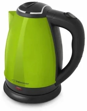 Bollitore Esperanza EKK113G Nero Verde plástico,acero inoxidable 1800 W 1,8 L