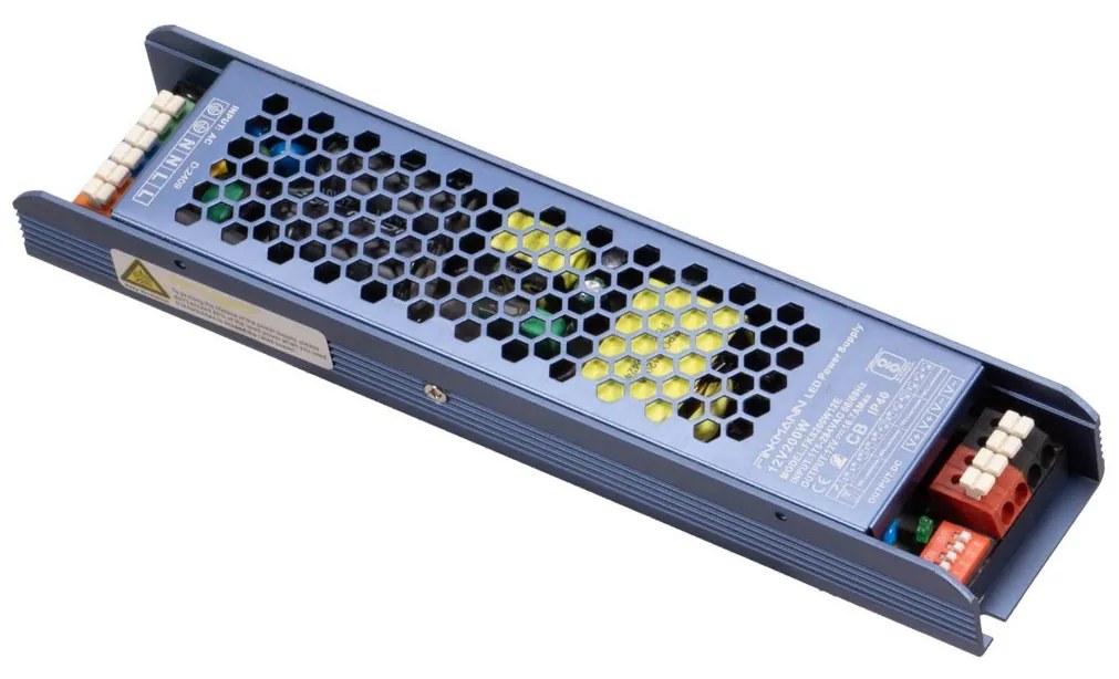 Alimentatore FINKMANN 200W 12V IP40 con Dimmer Integrato