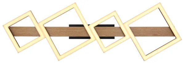 Globo 67288D2 - Plafoniera LED DUSTIN LED/35W/230V 3000K