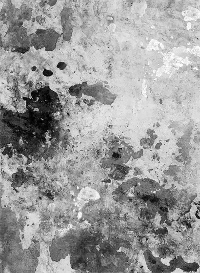 Rebel Walls Carta da parati panoramica Fragments - Charcoal