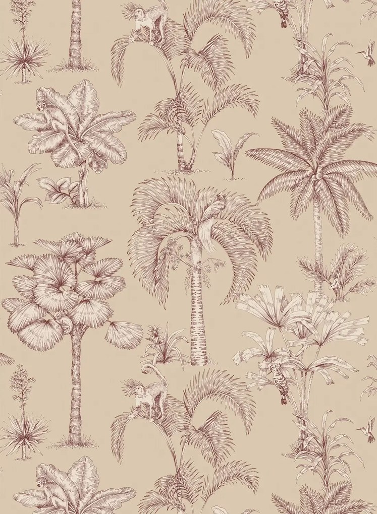 Sandberg Carta da parati Adele - Beige