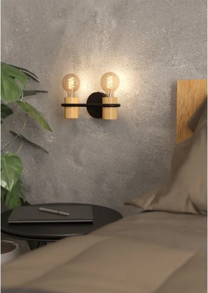 Eglo 43542 - Applique CHIEVELEY 2xE27/40W/230V