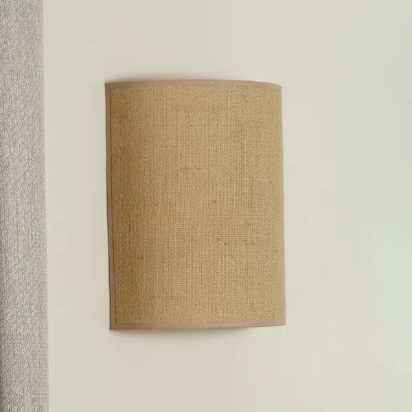 Duolla - Applique YUTE 1xE27/15W/230V diametro 20 cm marrone