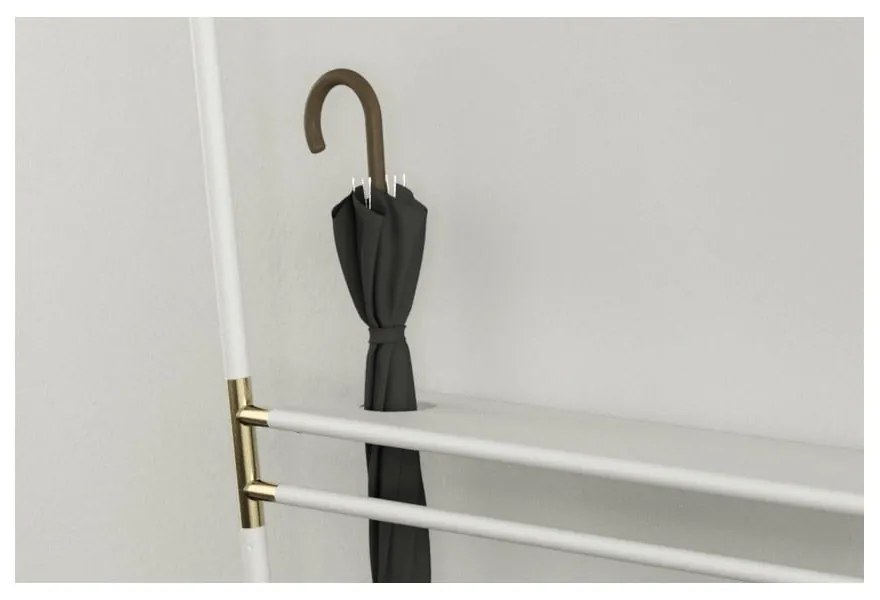 Set da corridoio in metallo bianco Lean On Me - UMAGE