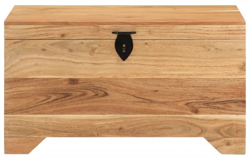 Cassapanca in legno massello di acacia