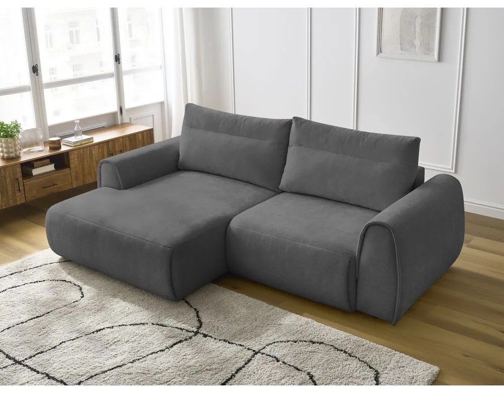 Divano angolare grigio Aden – Bobochic Paris