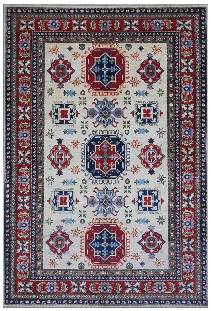 Kazak Tappeto 200 x 300 (Pakistan) Annodato A Mano