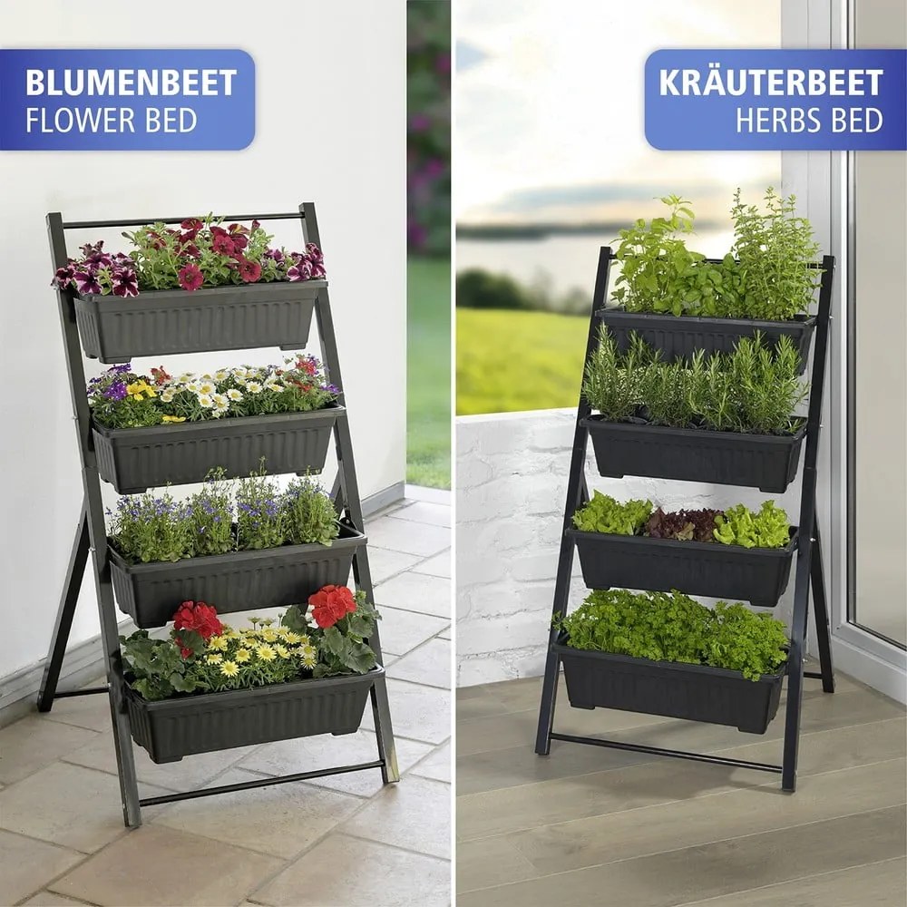 Supporto per fiori in metallo (altezza totale 108 cm) Vertical – Maximex