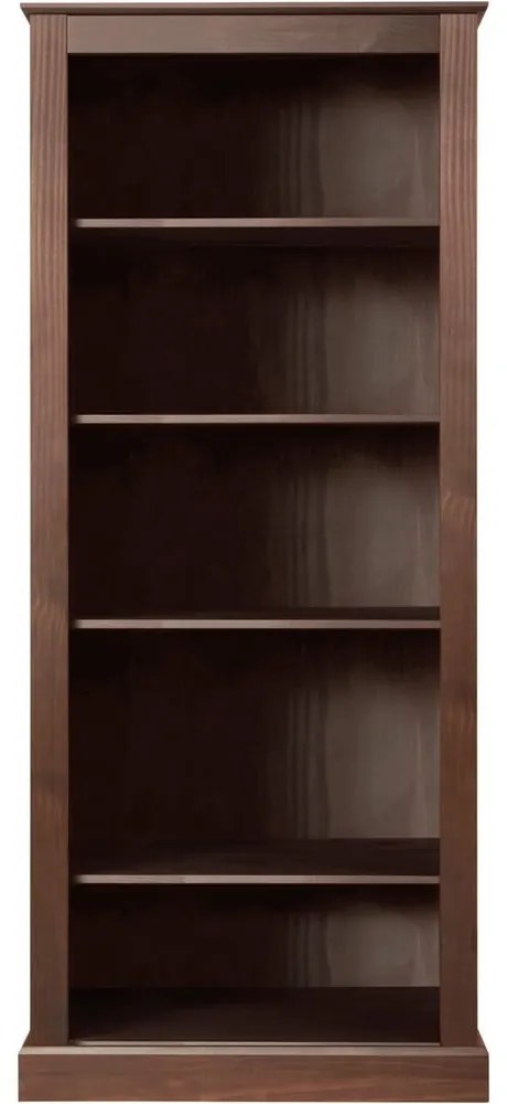 Libreria in legno di pino marrone 181x31 cm Mille - Støraa