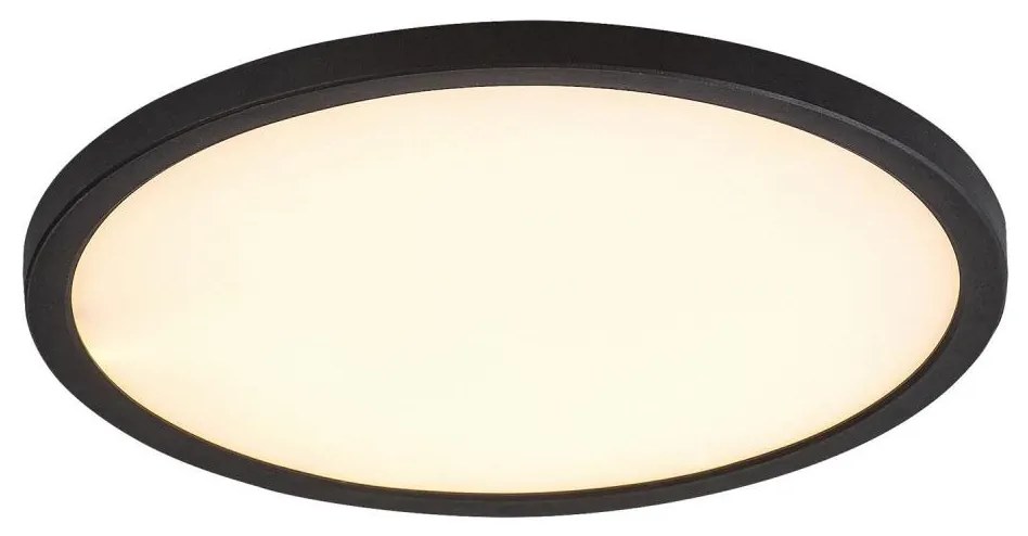 Rabalux 71096 - Plafoniera LED GONZALO 24W/230V, Ø29 cm, nero