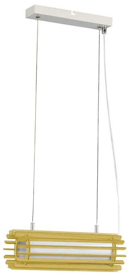 Wofi 725601069330 - Lampadario a sospensione con filo JARDIN 1xE27/10W/230V