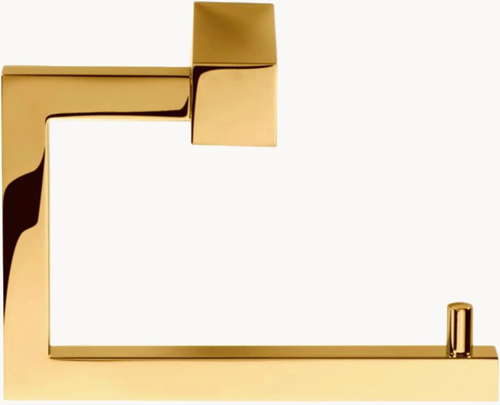 Porta carta igienica angolare in ottone Corner