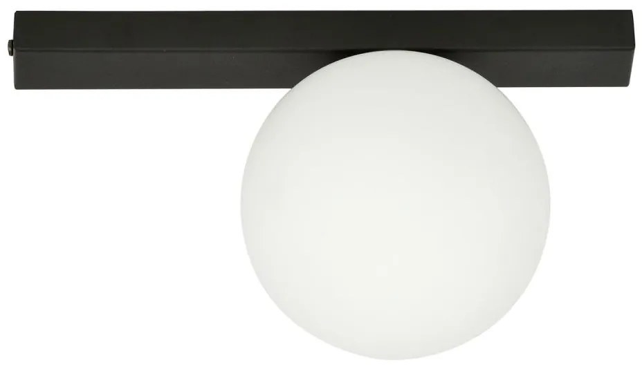 Plafoniera FIT 1xE14/10W/230V nero/bianco