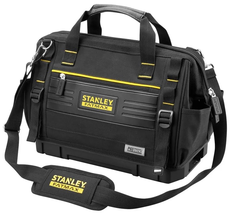 Borsa portautensili con tracolla STANLEY FATMAX Borsa porta utensili PRO-STACK  in poliestere L45 X H30 X P25 cm
