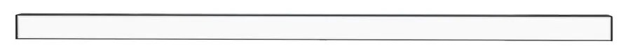 Lampada Lineare LED a Sospensione 42W 120cm Nera con driver Philips