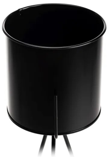 Portafiori TRIPOD 110x25 cm nero