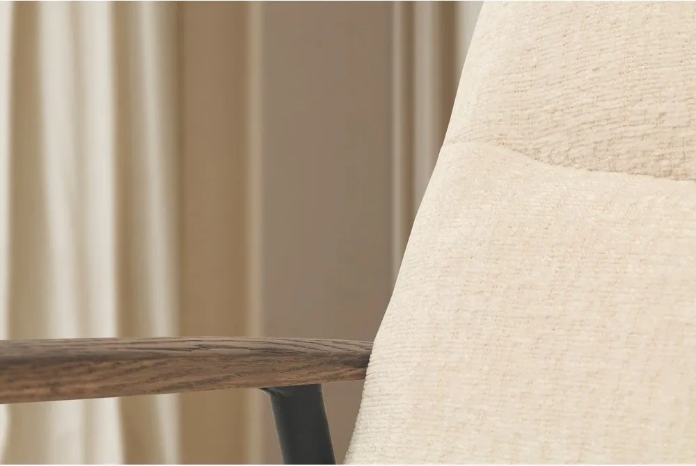 Poltrona beige Dunia – Marckeric