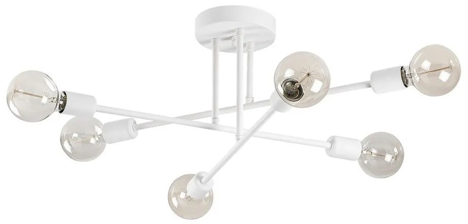 Plafoniera bianca 64x64 cm Flower – Opviq lights