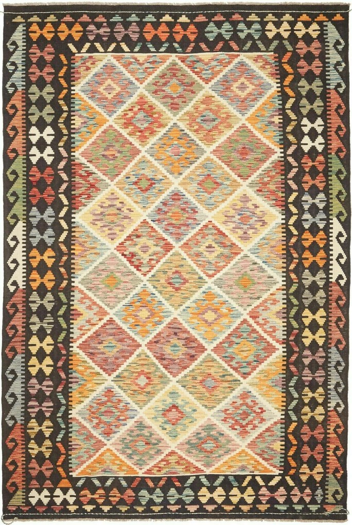 Kilim Tappeto 300x200 (Pakistan) Tessuto A Mano