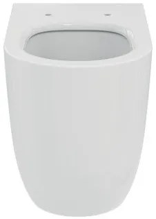 Ideal standard blend curve t375101 vaso a terra universale filo parete aquablade con fissaggi nascosti in ceramica bianco