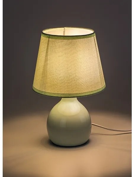 Rabalux 74077 - Lampada da tavolo INGRID 1xE14/40W/230V menta