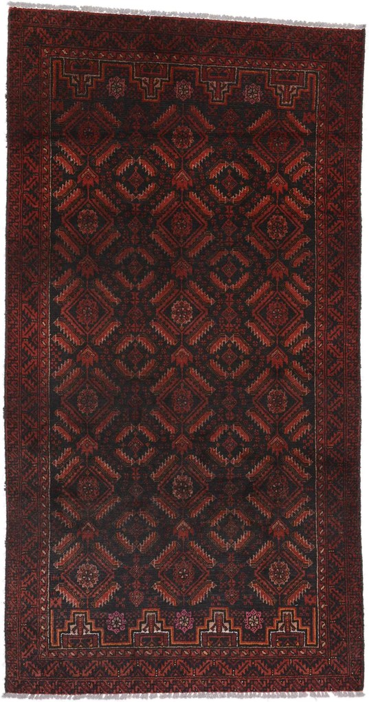 Beluch Tappeto persiano 170x90 (Iran) Annodato A Mano