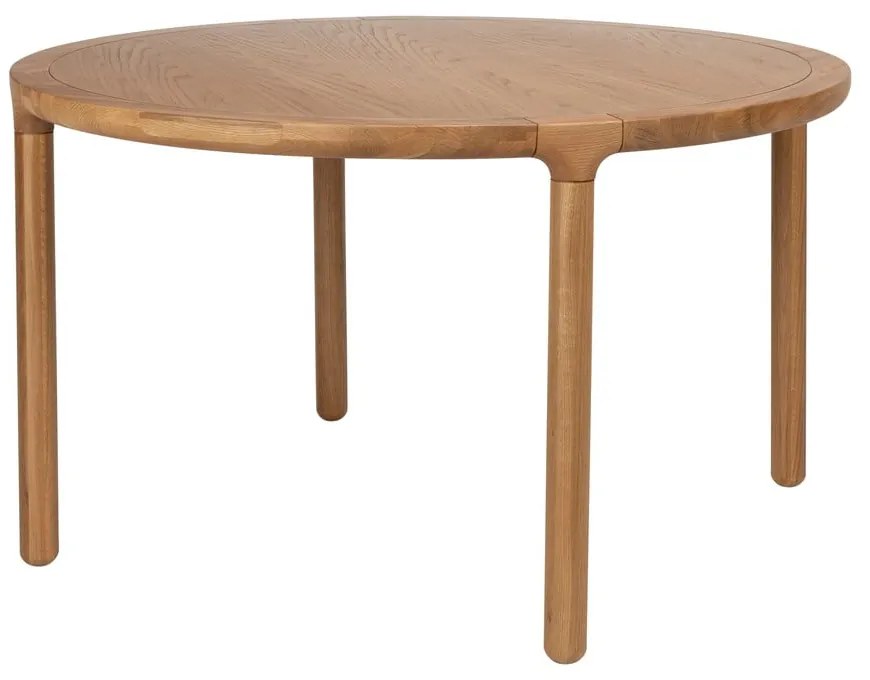 Tavolo da pranzo rotondo con effetto rovere ø 128 cm Storm – Zuiver