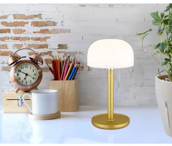 Globo 21016M - Lampada da tavolo LED NORMAN LED/1,5W/3,7V 3000/4200/6000K ottone