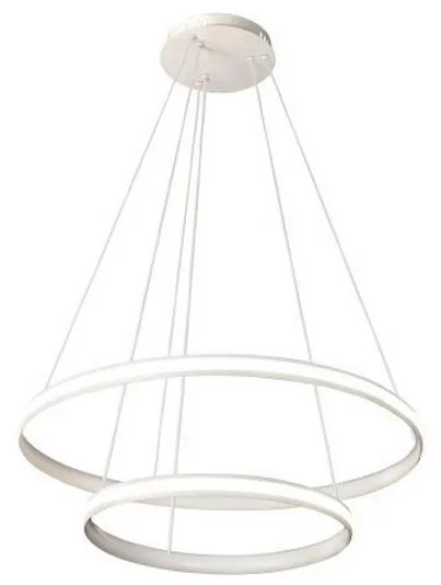 Lampadario LED dimmerabile sospeso su cavo LED/90W/230V 3000-6500K Ø 60 cm + telecomando