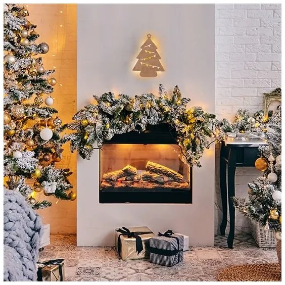 Solight 1V260 - Decorazione natalizia LED LED/2xAA albero