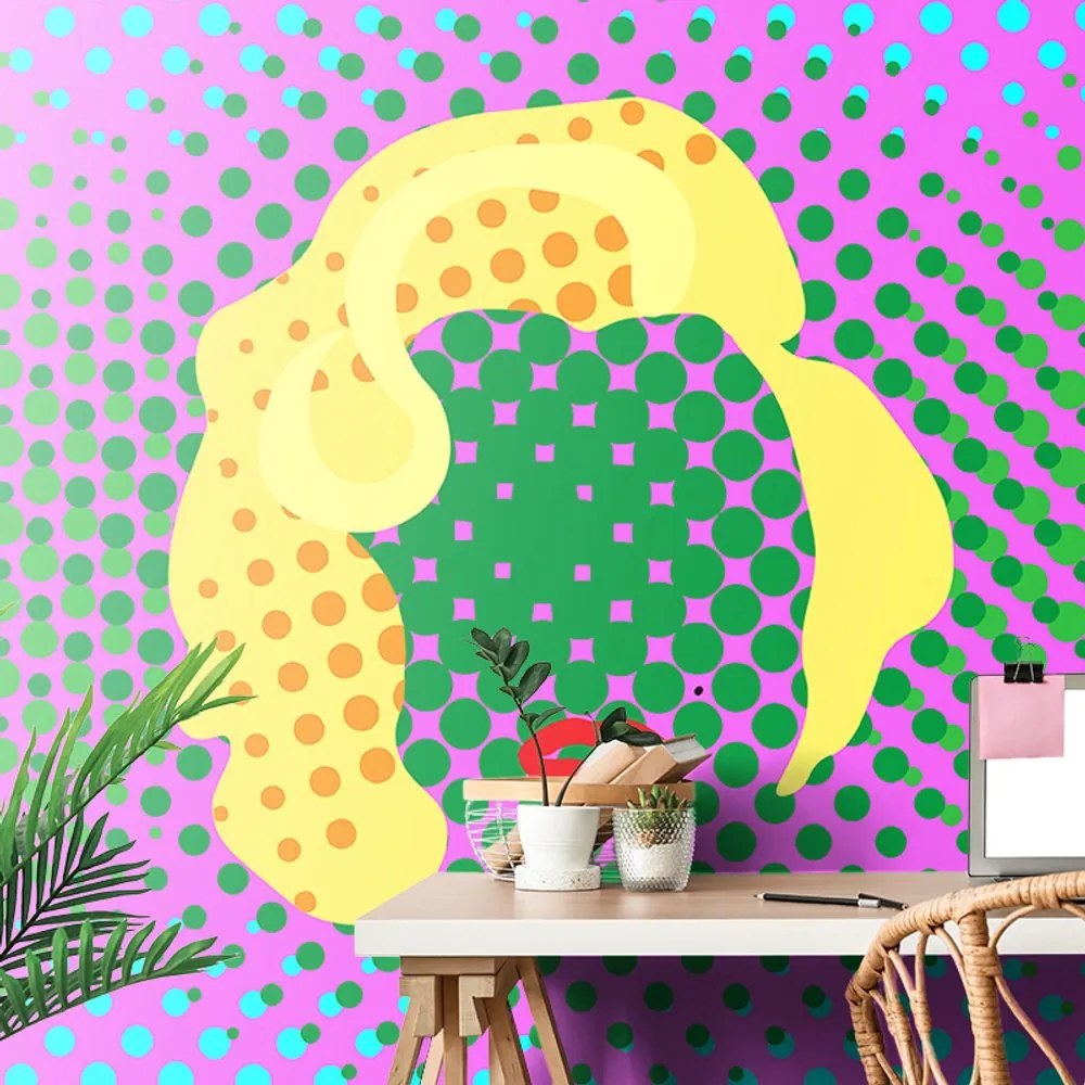 Carta da parati – Marilyn Monroe in stile pop art