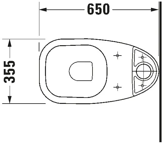 Duravit 21110100002 - WC combinato D-CODE ceramica/bianco lucido