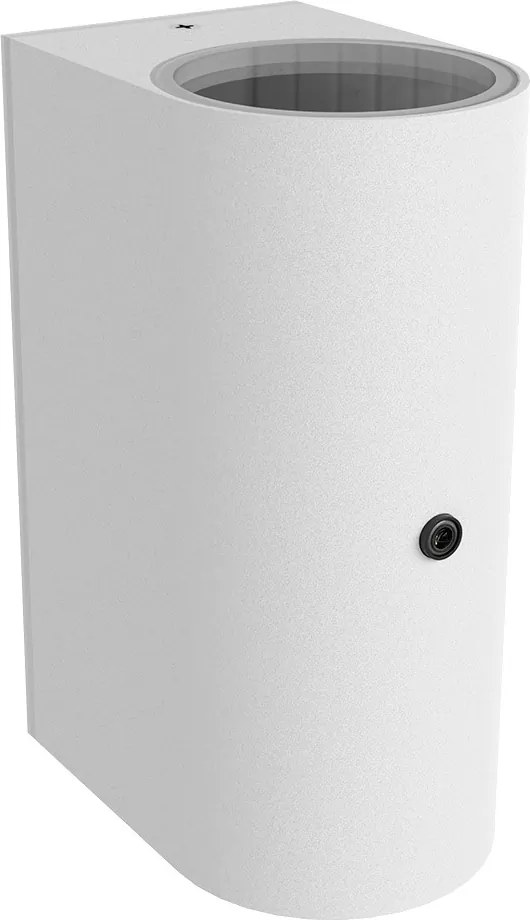 Applique Stondata 2xGU10 con Sensore Crepuscolare IP65 - Bianca