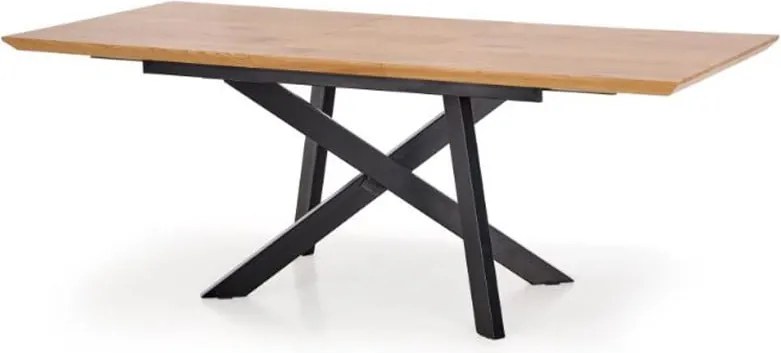 Tavolo allungabile MDF + metallo Capitale - L 160-200 x l 90 x h 76 cm