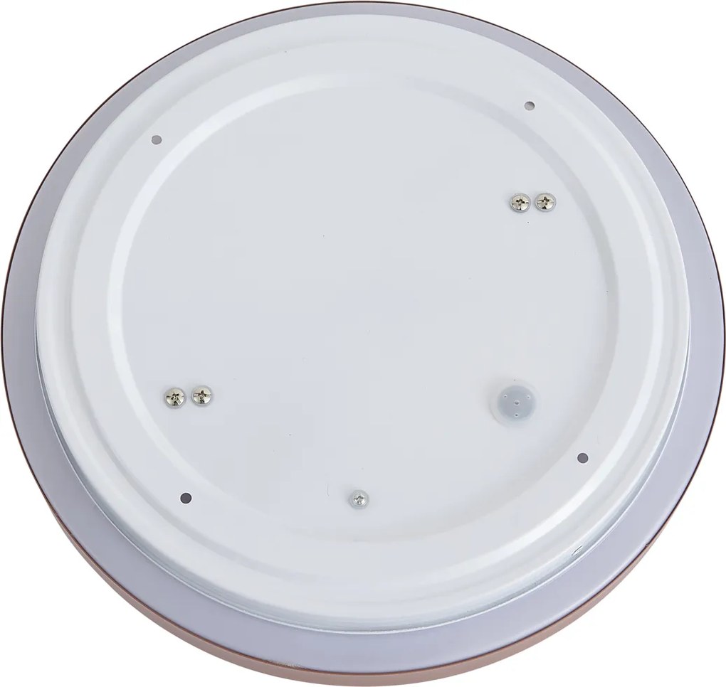Plafoniera moderna color Siena con bianco 34 cm 2 luci IP44 - Walden