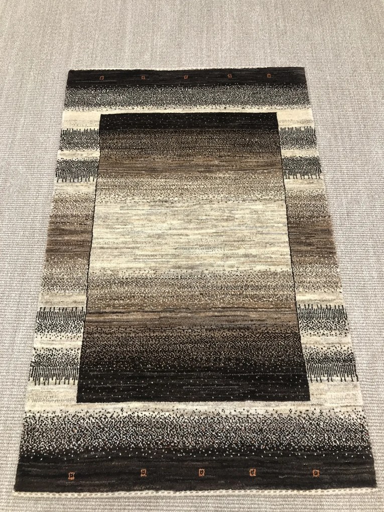 Loribaft Tappeto 130 x 80 Beige (Iran) Annodato A Mano