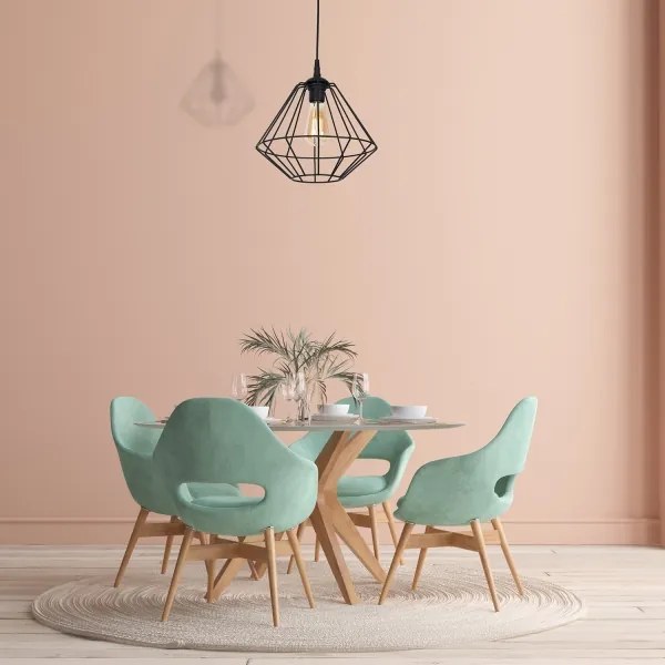 Lampadario a sospensione con filo COLIN 1xE27/60W/230V