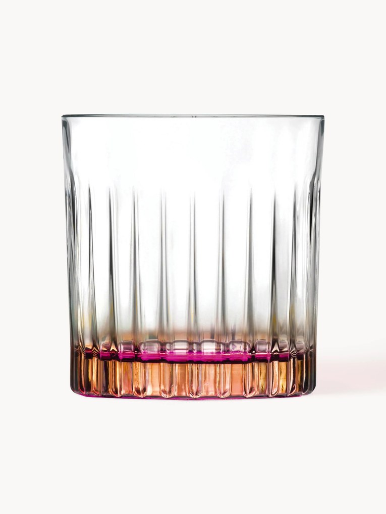 Set di 6 bicchieri in cristallo Luxion Gipsy