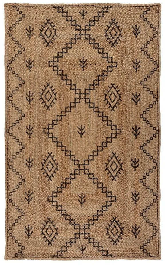 Tappeto di colore naturale in iuta reversibile 120x170 cm Rowen – Flair Rugs