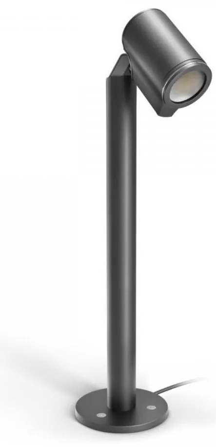 Steinel 058678-LED Lampada da esterno con sensore crepuscolare 1xGU10/7,86W/230V IP44