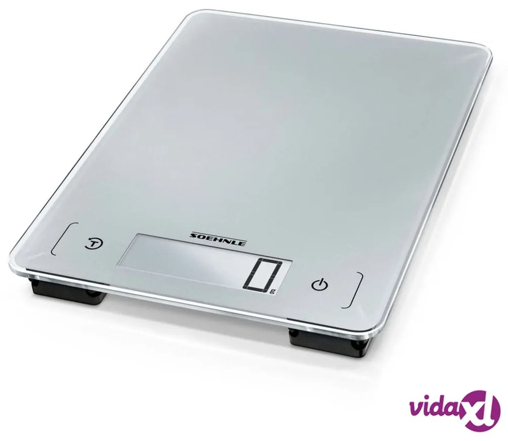 Soehnle Bilancia Digitale da Cucina Page Aqua Proof 10 kg Argento