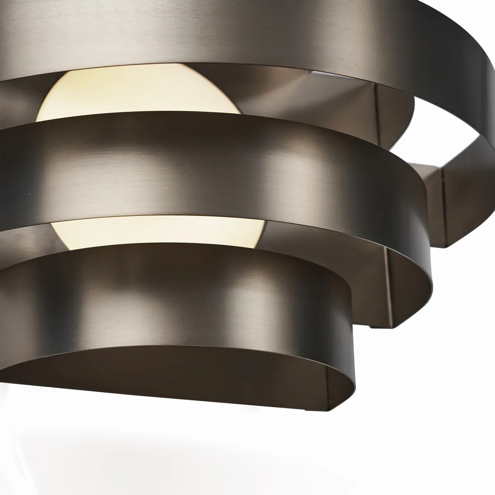 Lampada da parete moderna color canna di fucile con LED dimmerabile a 3 livelli - Lines